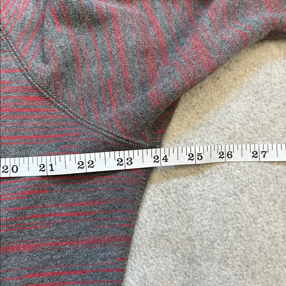 Nike Sportswear Full Zip Red and Gray Size XL Sweatshirt - Picture 5 of 7